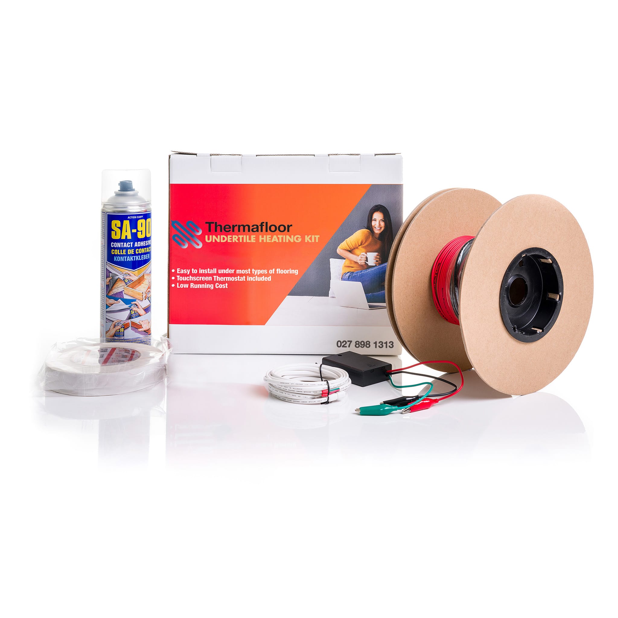 Under Floor Heating Bathroom heating kits DIY Napier