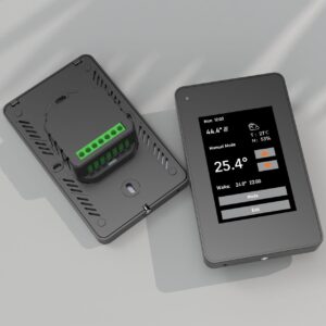 TF1 Programmable Radiant Floor Thermostat - Black